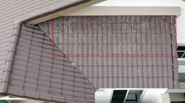 A roof of a house
AI-generated content may be incorrect.